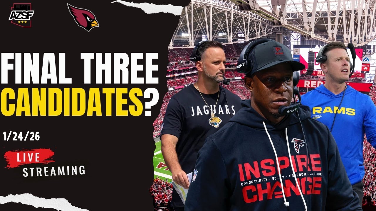 Multiple Reports On The Arizona Cardinals FINAL 3 Head Coaching Candidates | What's Next?
