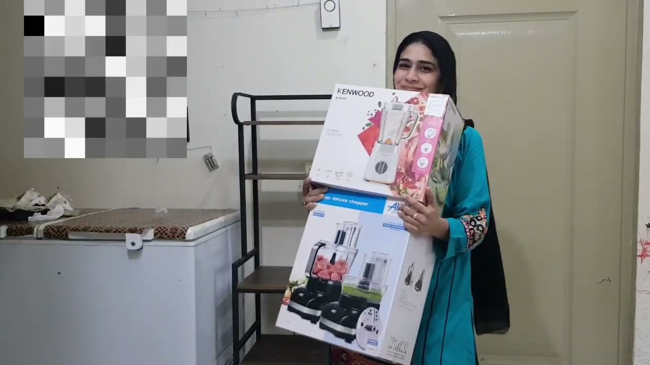 Kitchen appliances | bought new kitchen appliances rack from Daraz | kenwood grinder| anex Chopper