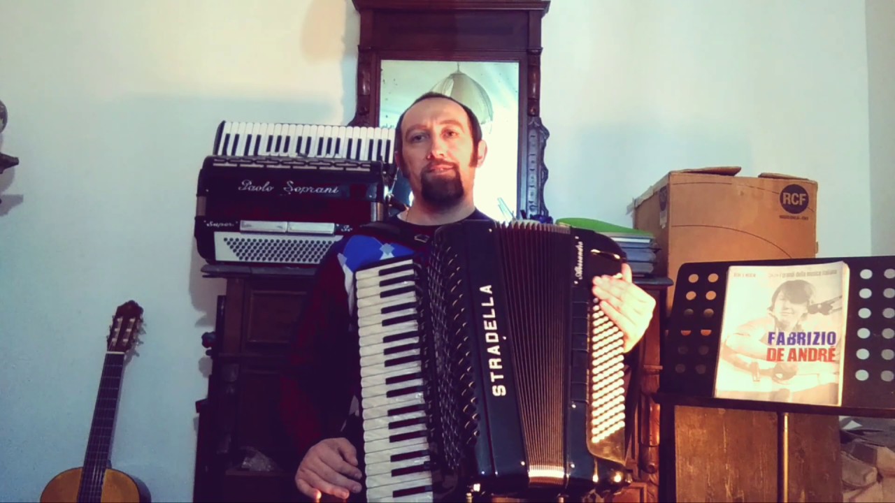 Un Giudice - Fabrizio De André - fisarmonica #fisarmonica #fabriziodeandrè