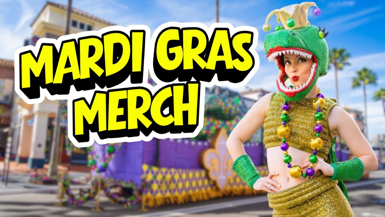 ✨New Mardi Gras Merch at Universal Orlando