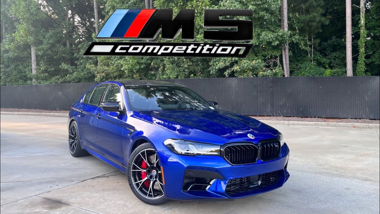 2023 BMW M5 COMPETITION REVIEW : Twin Turbo V8 sound + Features