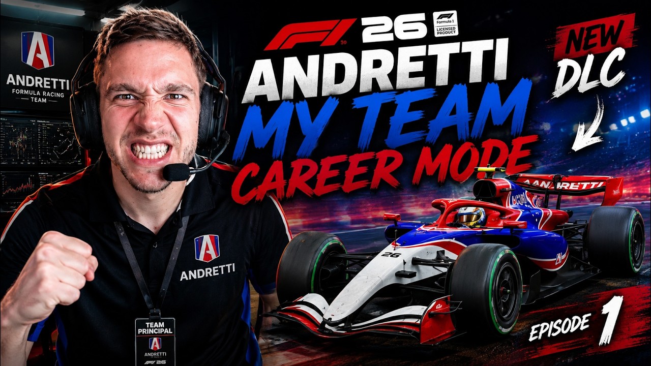 ПРОЕКТ ANDRETTI НАЧИНАЕТСЯ! | F1 26 Карьера &laquo;Моя команда&raquo; №1