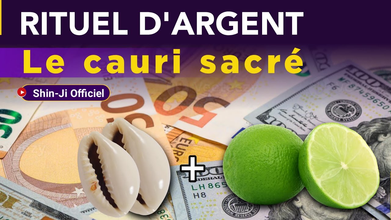 RITUEL D'ABONDANCE FINANCIÈRE : Le  mystérieux pouvoir du cauri 