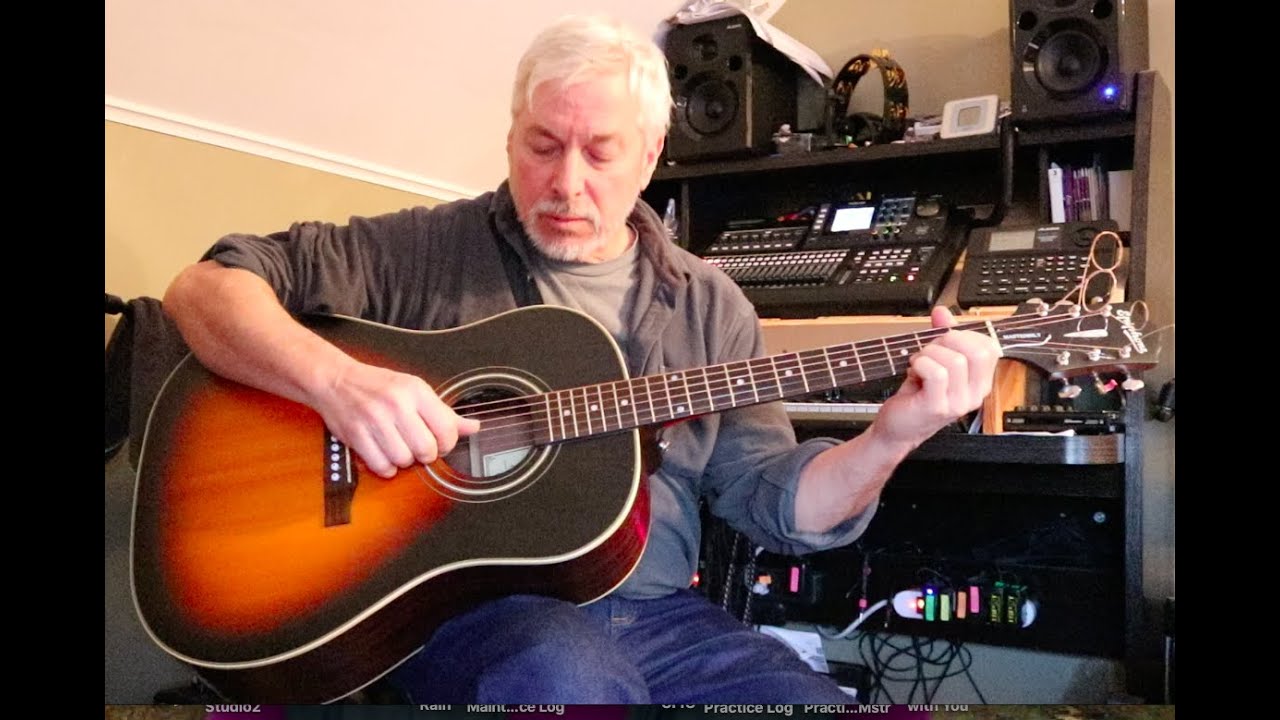 "Light at the End of the Tunnel" with Epiphone Masterbilts AJ-45ME and DR-500MCE.