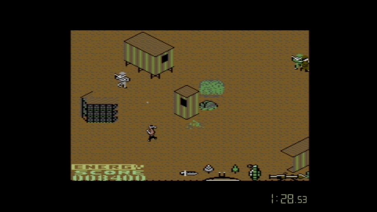 Rambo C64 Speedrun - World Record in 3:09