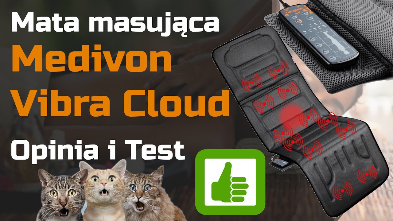 Mata masująca Medivon Vibra Cloud i Cosy  – Opinia