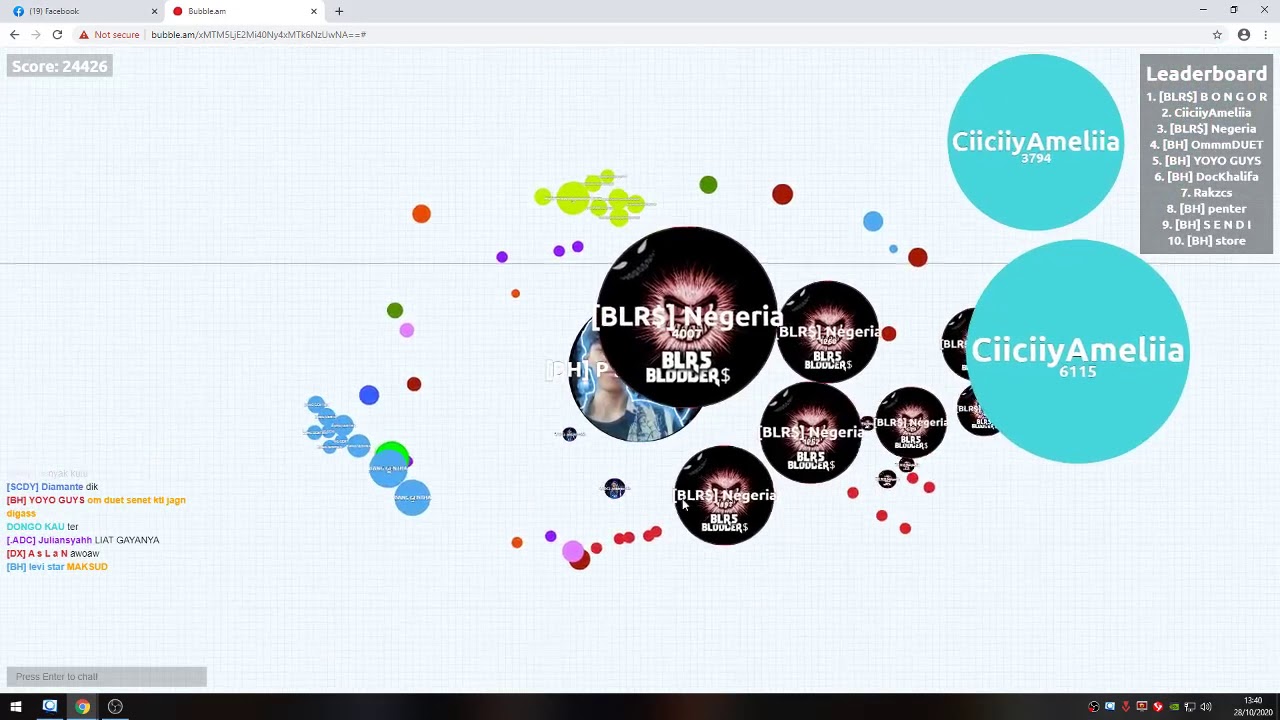 Bubble.am Clan BH VS BLR$ UNP ,TO SCDY -GLO (No edit)