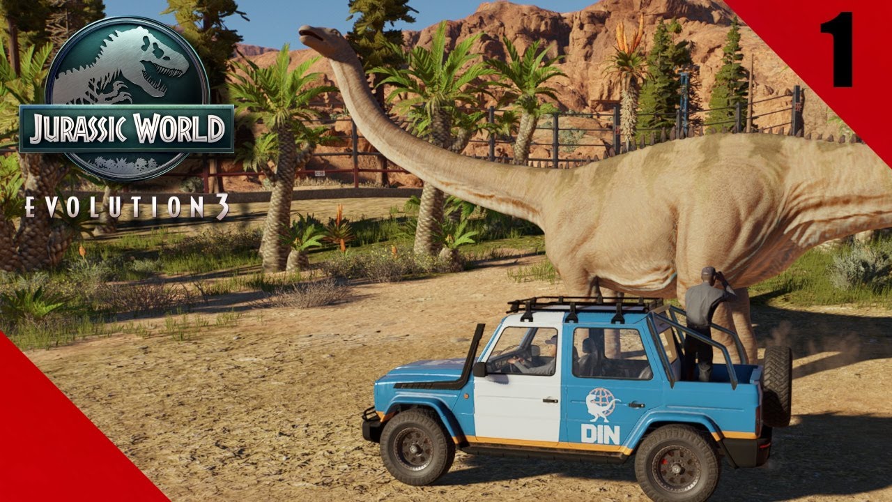 НОВАЯ ИГРА ЮРСКОГО ПЕРИОДА! | Прохождение Jurassic World Evolution 3, часть 1