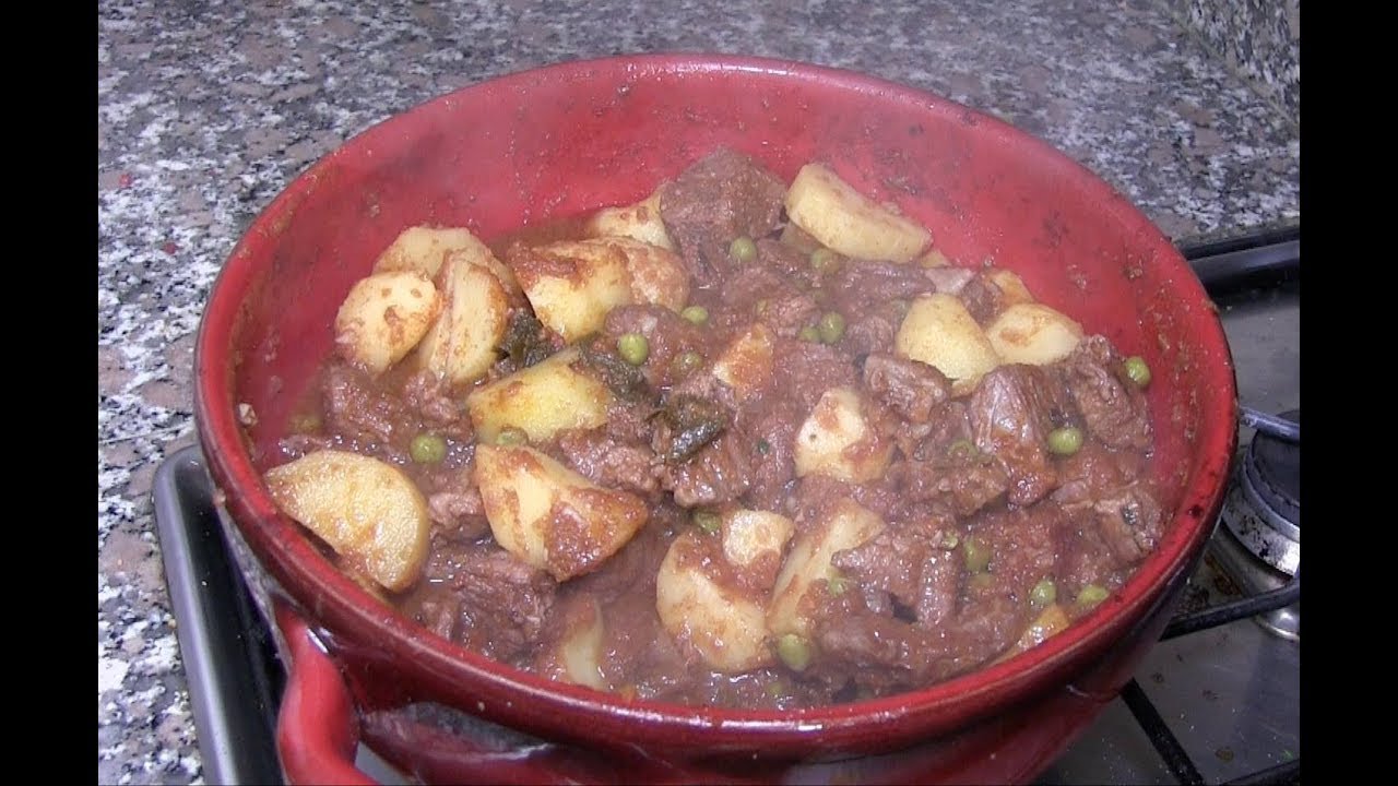 Spezzatino con Patate e Piselli