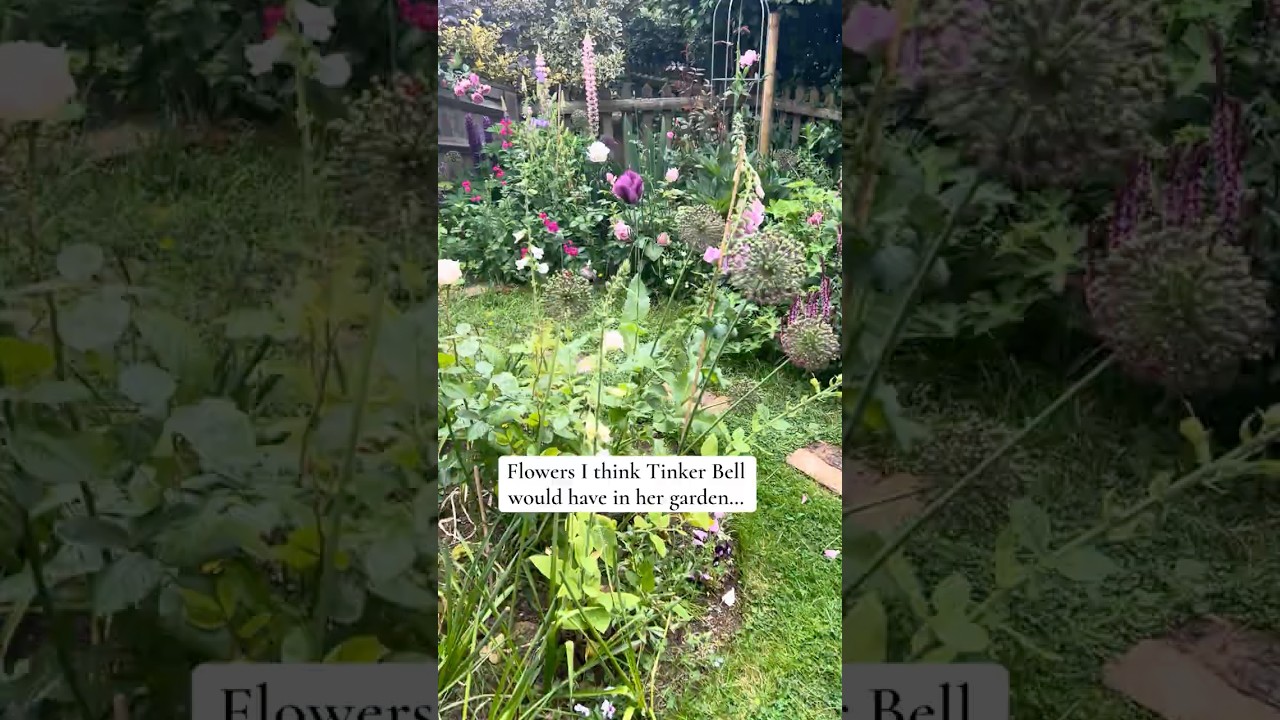 Tinker Bells Flower Garden! #garden #flowers #gardendesign #spring #flowergarden