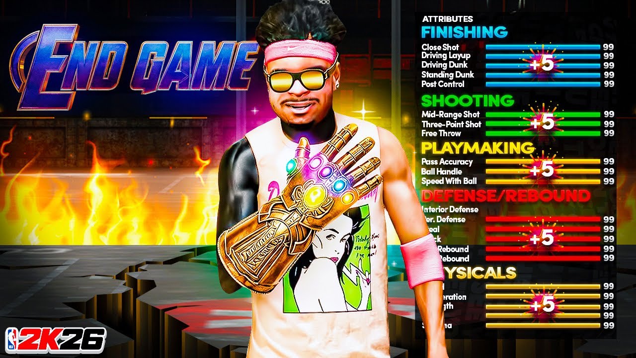 My ENDGAME GUARD BUILD REACHED FINAL FORM&hellip; BEST GUARD BUILD in NBA 2K26