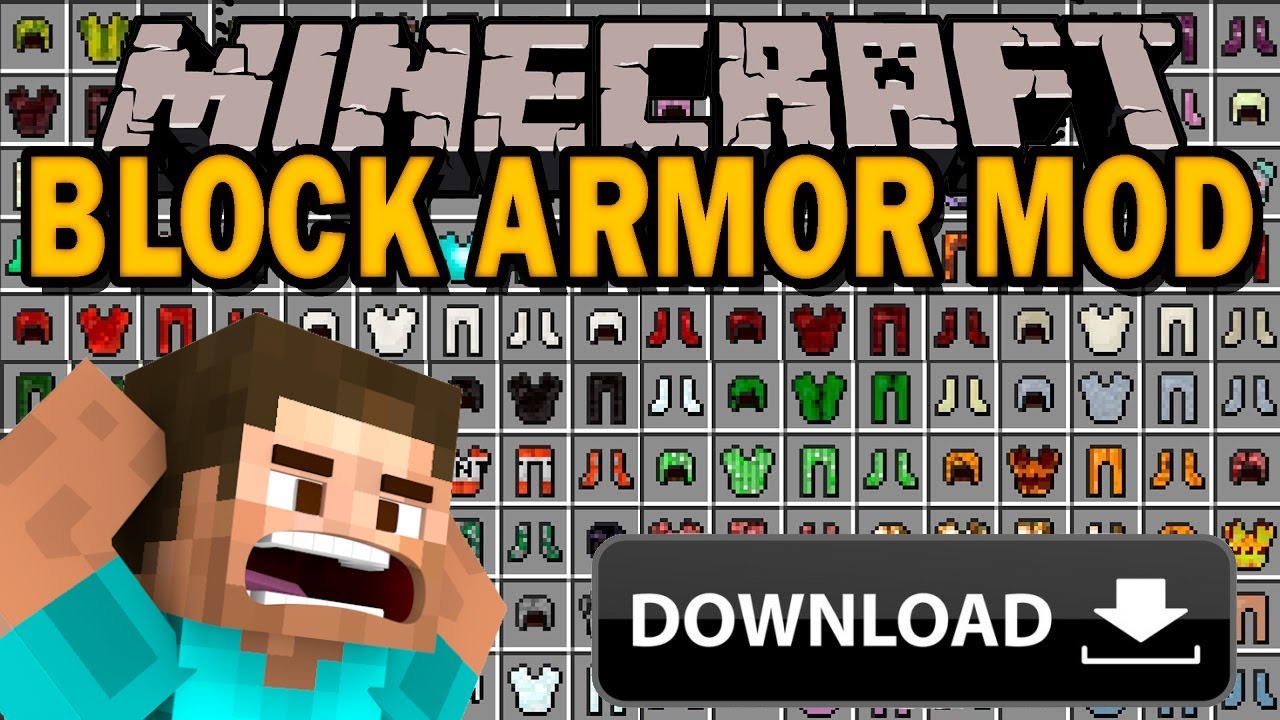 How to Install Wisp's Minecraft But You Can Craft Armor out of any Block Download for Minecraft