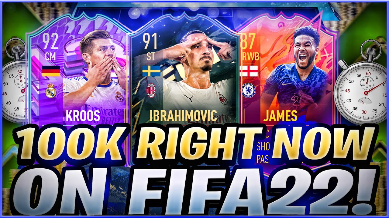 HOW TO MAKE 100K COINS NOW ON FIFA 22 EASIEST WAY TO MAKE COINS ON FIFA 22 BEST TRADING METHODS!