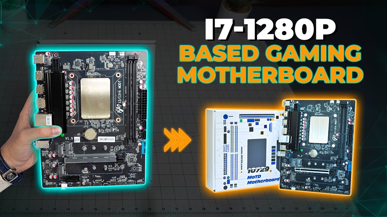 $140 Gaming Beast? AliExpress Motherboard with Intel Mobile CPU + RTX 4070 Review