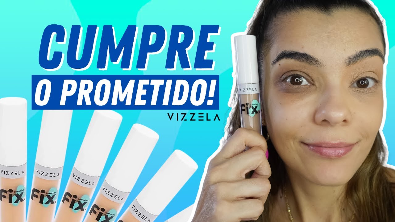RESENHA CORRETIVO VIZZELA FIX COR 07 - ALTA COBERTURA MESMO?