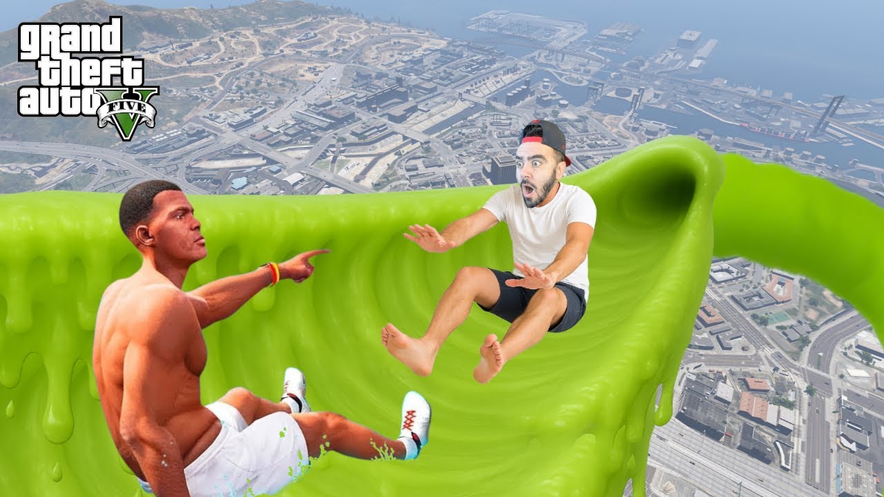 FRANKLIN ILE T&Uuml;RKPRO SLIME KAYDIRAK YAPTI - GTA 5 MODS