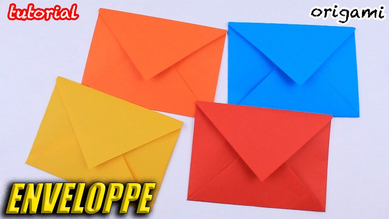 Comment faire une enveloppe en papier: un moyen simple et rapide