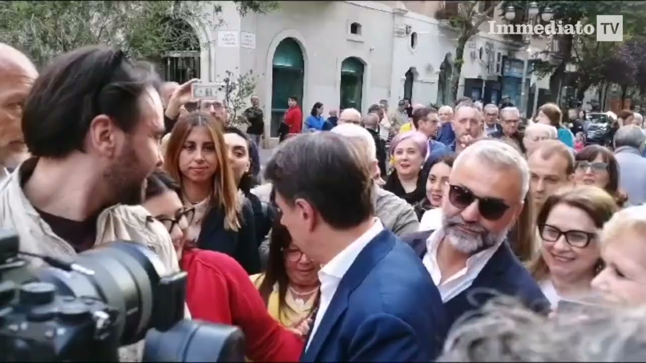 ELEZIONI EUROPEE 2024, GIUSEPPE CONTE NELLA 