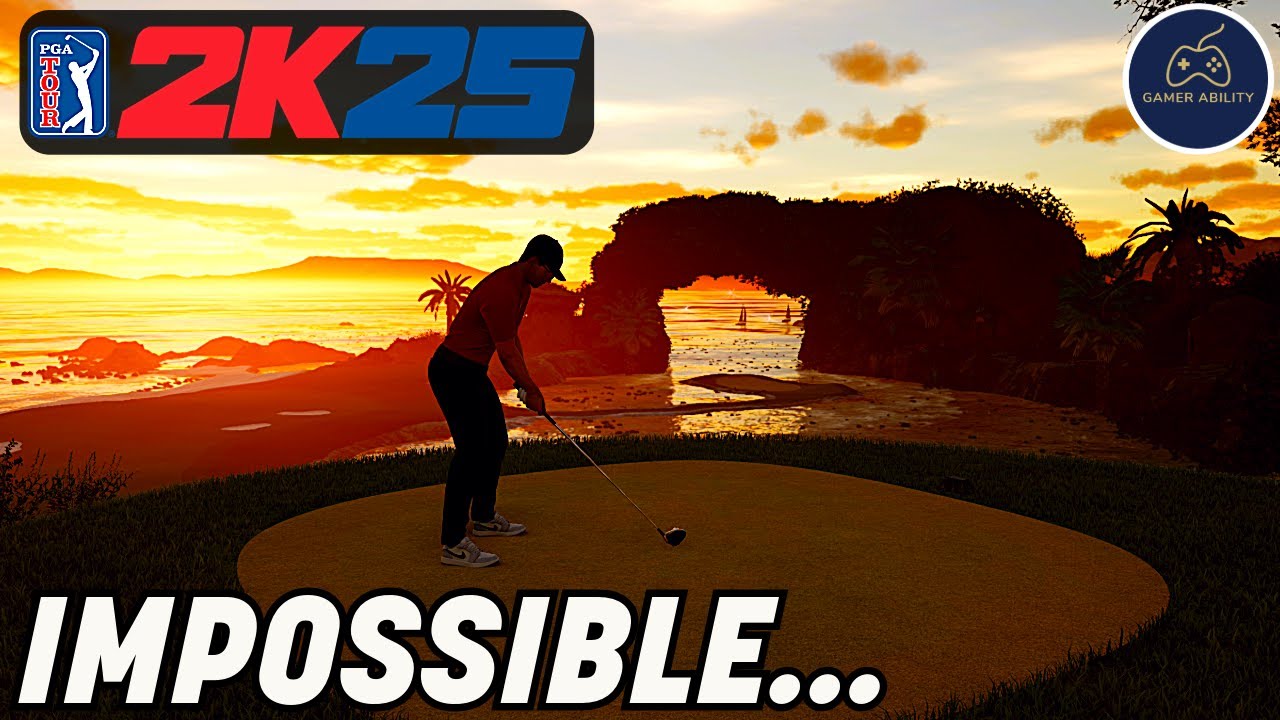 EPIC IMPOSSIBLE CHALLENGE with TheApexHound in PGA TOUR 2K25!