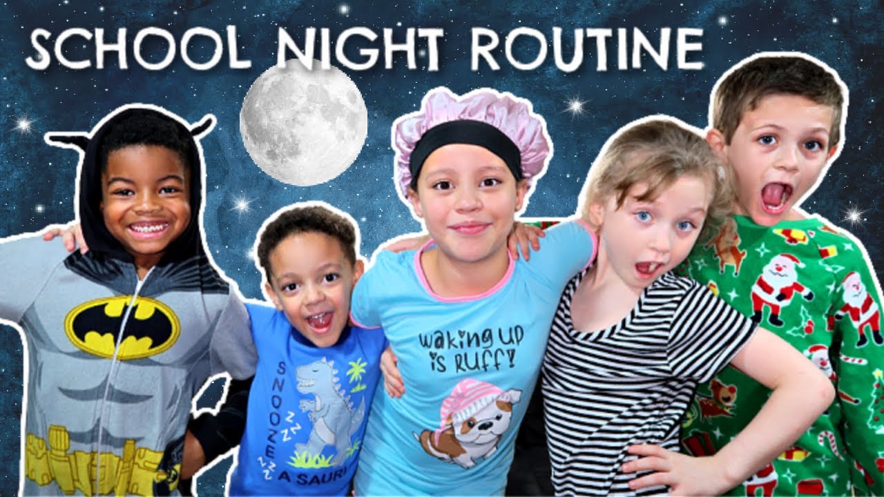 School Night Routine with a LARGE family of 17!