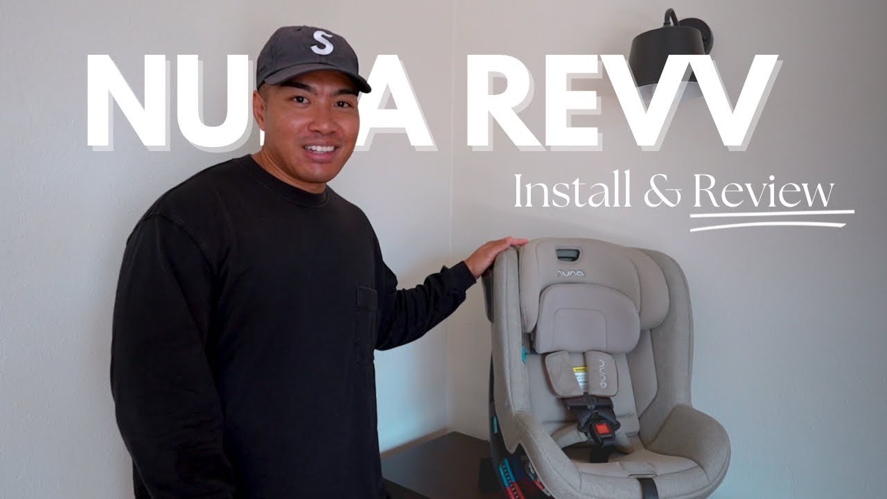 How To Install NUNA REVV Rotating Convertible Car Seat + Review