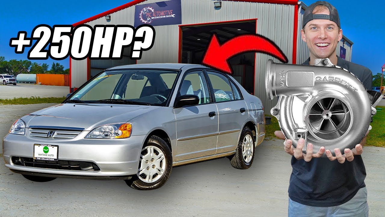 I Put A Diesel Turbo On A Honda Civic