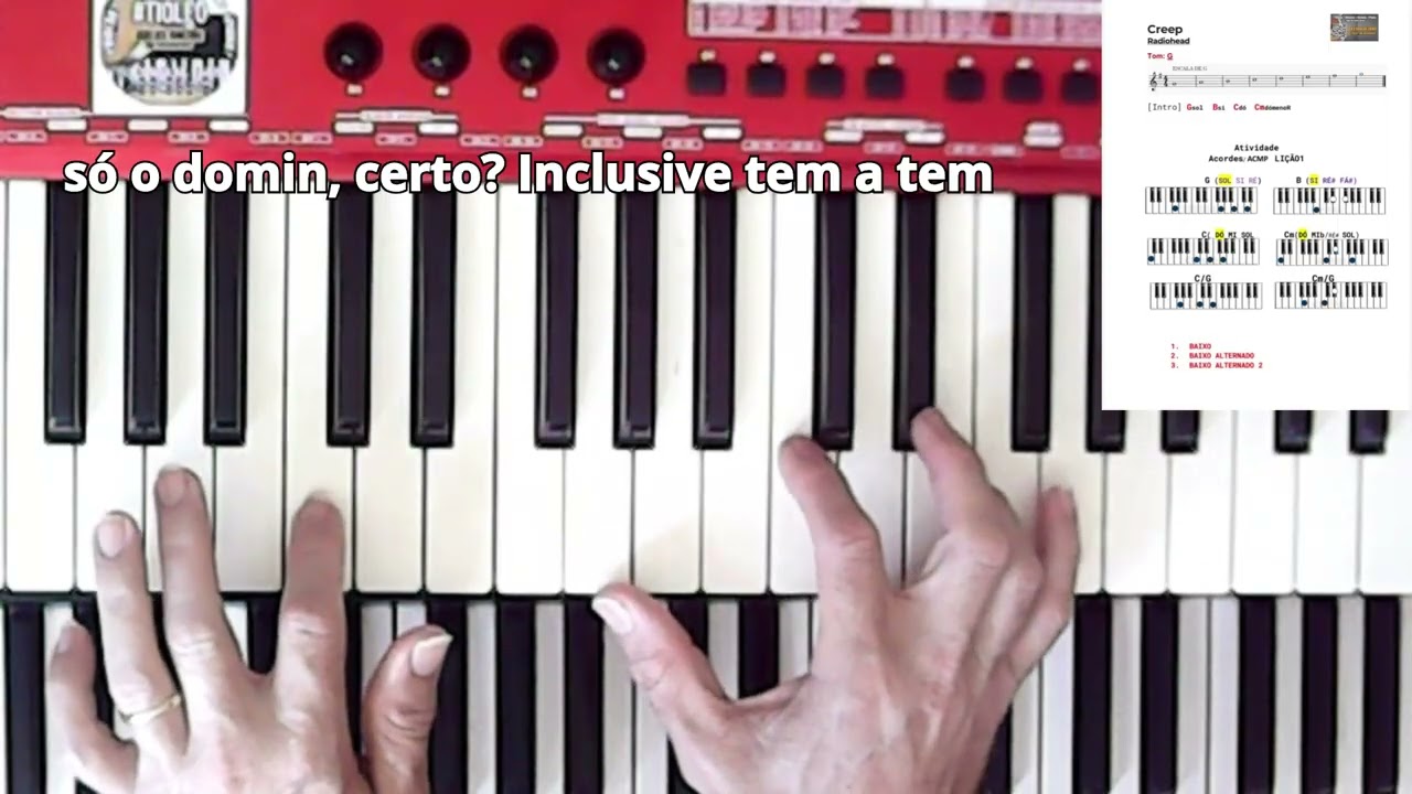 MÚSICA Creep (radiohead) simplificad