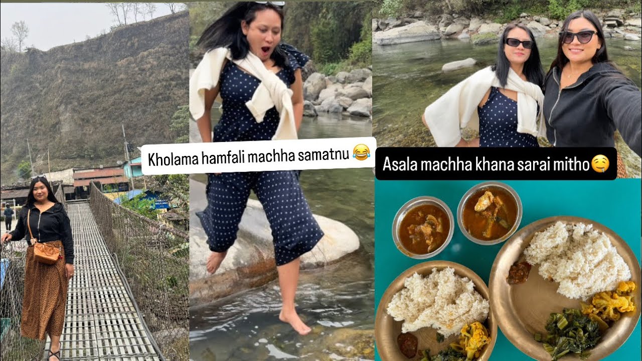 Mardi Kholako Asala Machha Khana Sarai Mitho With Childhood Friend | Pokhara Vlog 