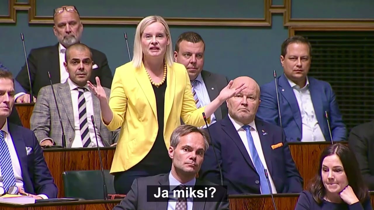 Purra kysyy maahanmuutosta, ministeri tyrmistyy