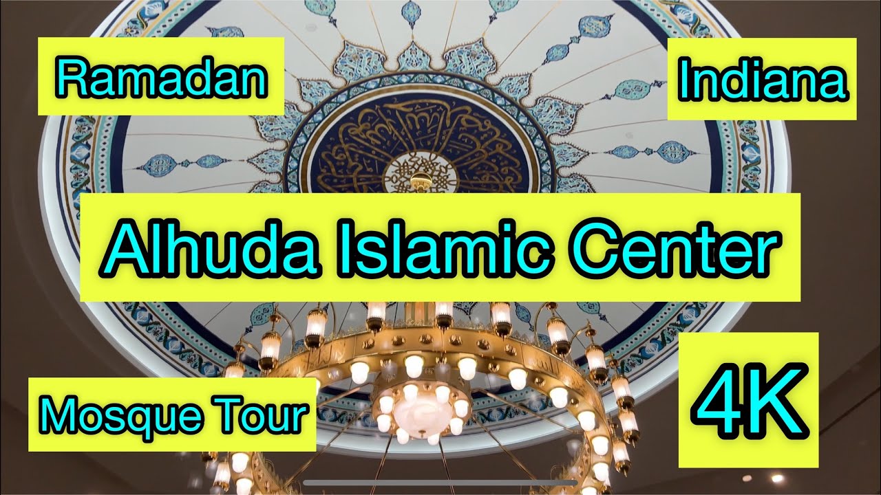 Alhuda Islamic Center of Indiana | Mosque Tour | Beautiful | Indianapolis #travel #india #usa
