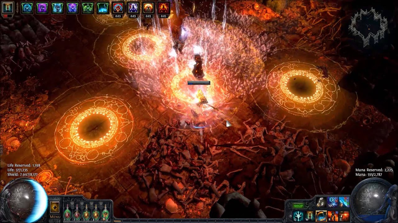 Whispering Ice Map Boss Compilation