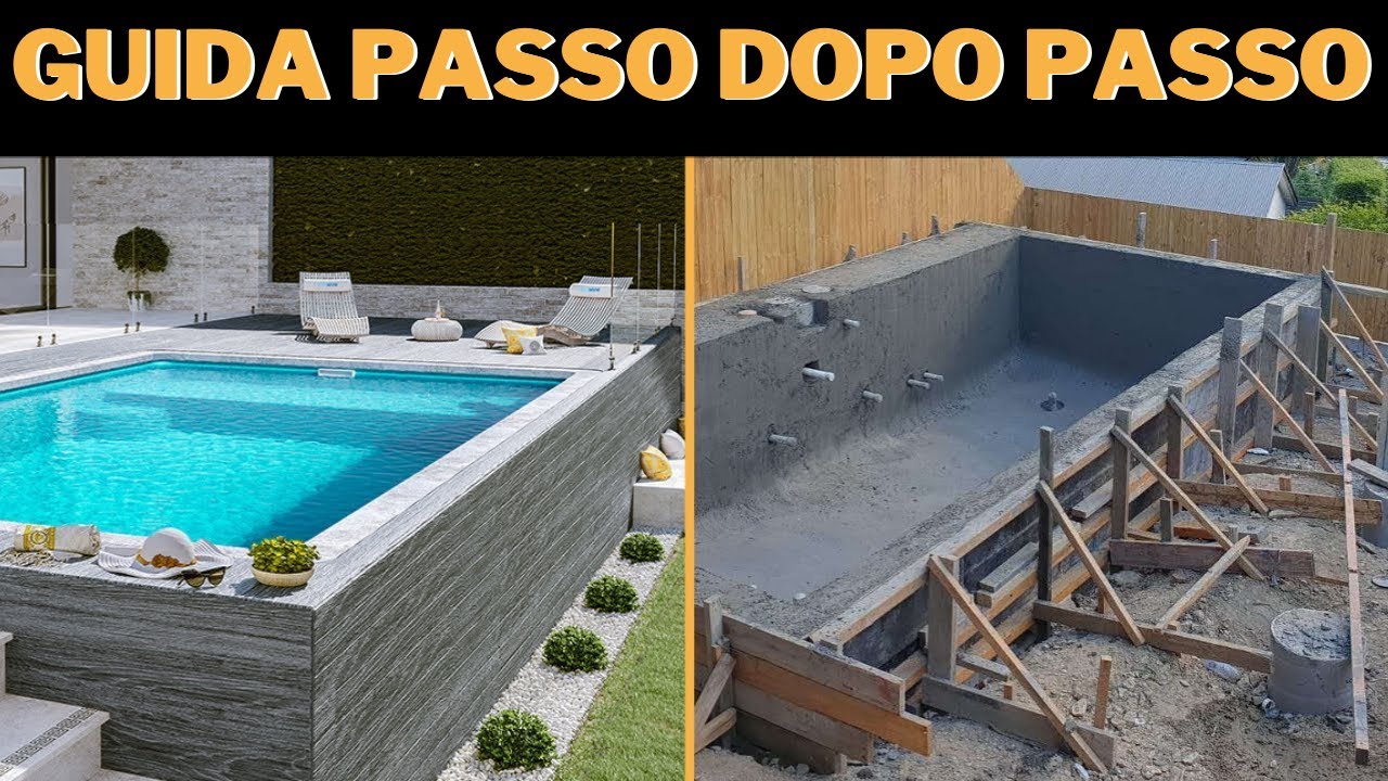 Come si realizzano le Piscine Sopraelevate in Cemento da Opera: Guida Completa