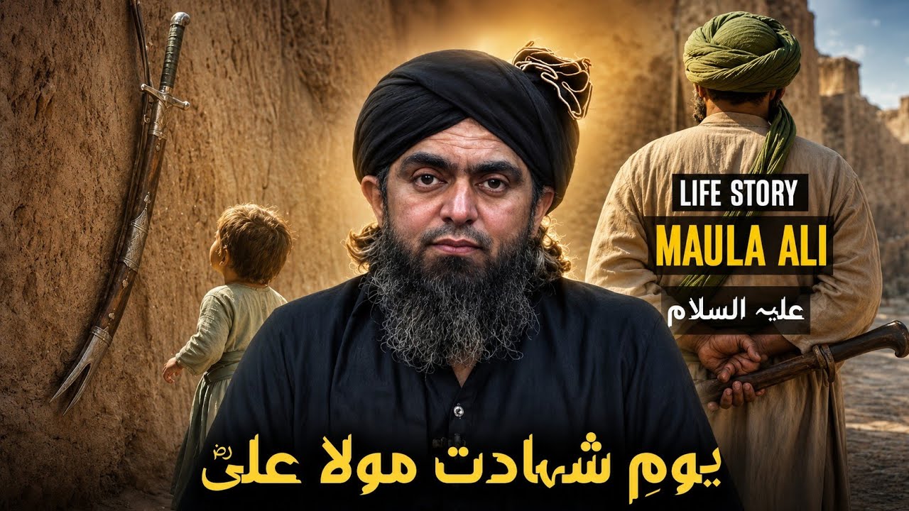 Life Story Maula ALI عليه السلام - Youm e Shahadat - Engineer Muhammad Ali Mirza 