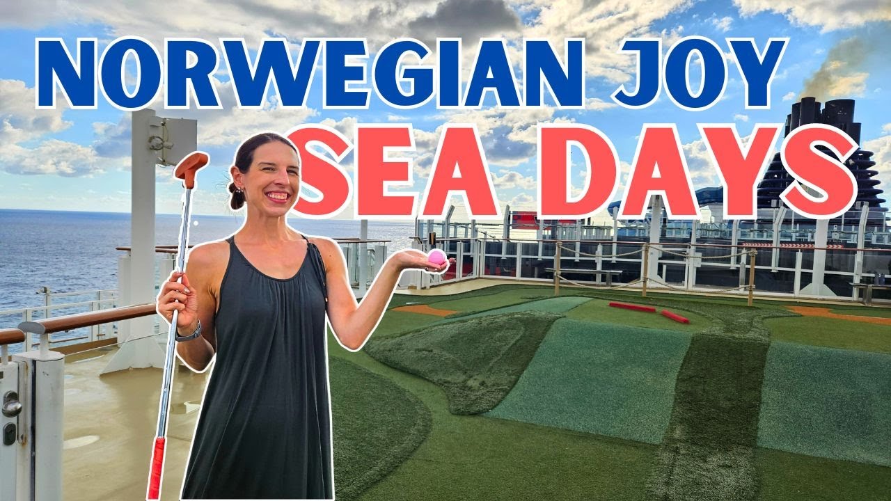 Norwegian Joy - Sea Day Activities, Teppanyaki, The Local, & Slides - Bermuda Cruise Vlog Day 2