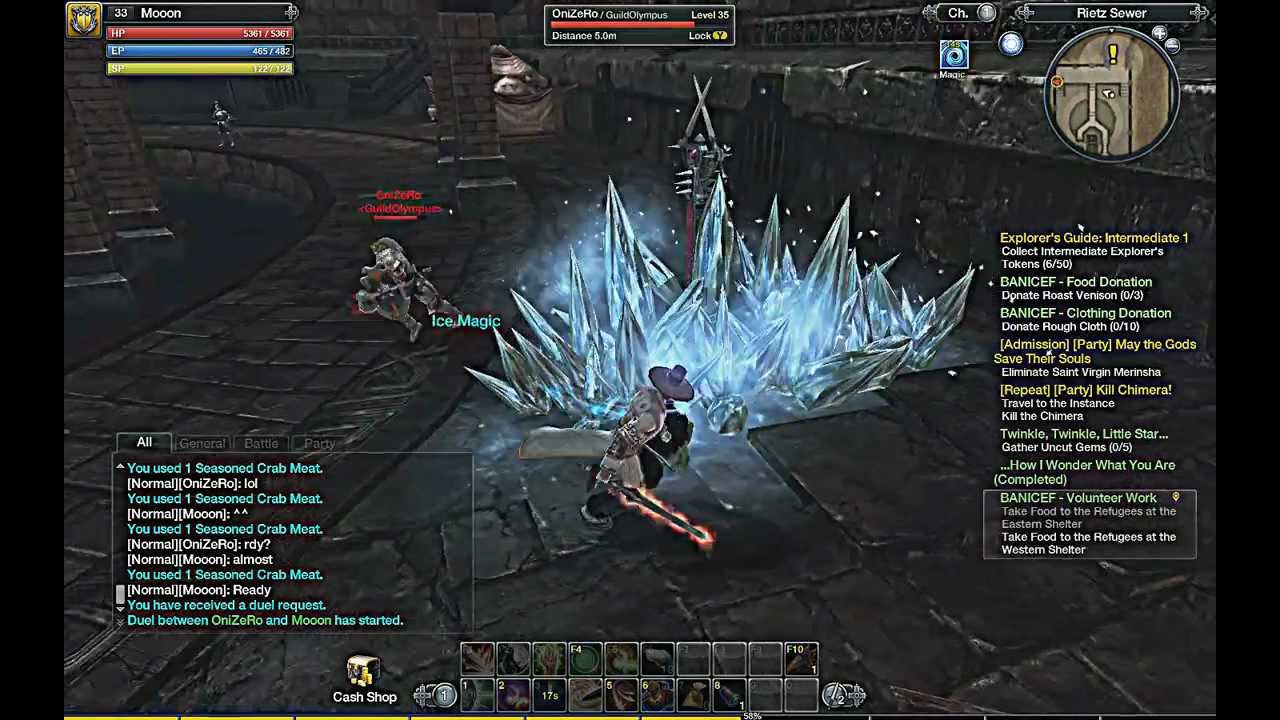 Raiderz PvP - Defender vs Defender