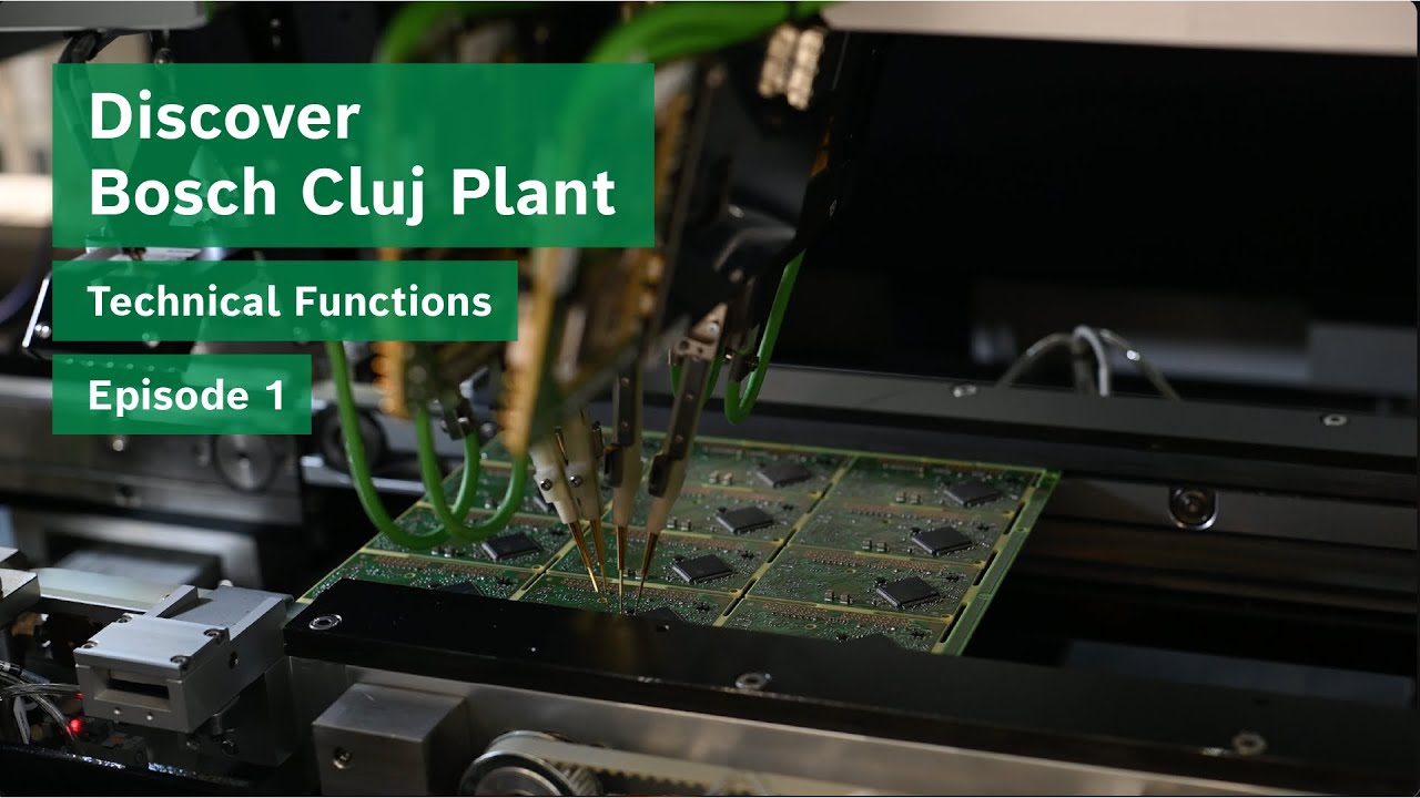 Discover Bosch Cluj Plant – Technical Functions | Episode 1