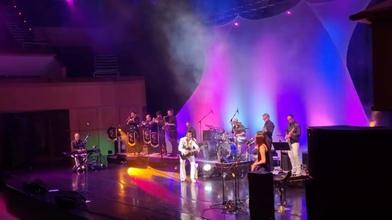 Chris Connor as Elvis - C.C. Rider at Glasgow Royal Concert Hall 02/09/2022