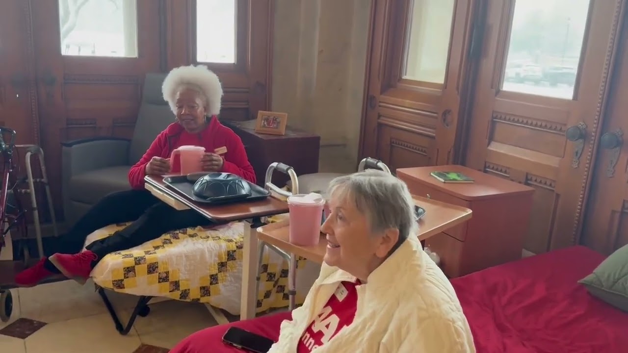Nursing Home Room Demonstration at the Connecticut State Capitol