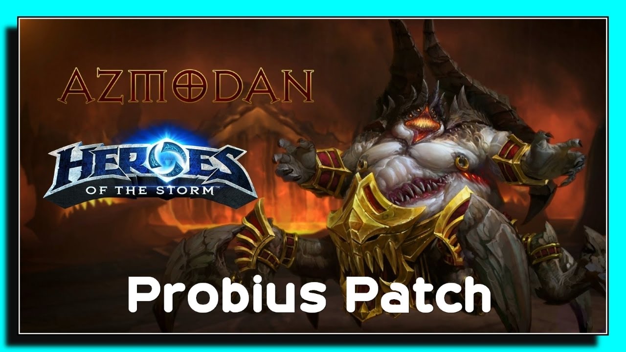 Heroes of the Storm - Azmodan Build Probius Patch 2017 - Siege Master