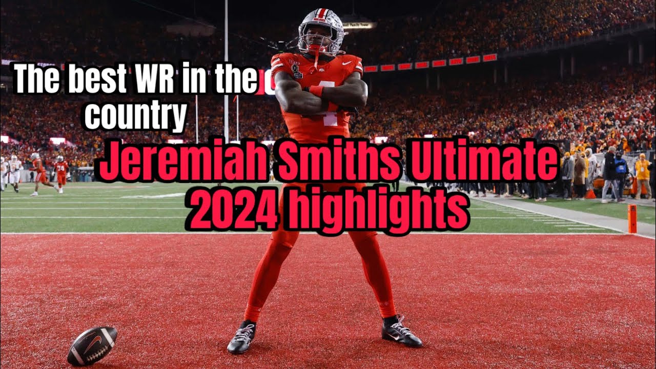 Jeremiah Smith Ultimate 2024 highlights ! Complete True Freshman highlights |