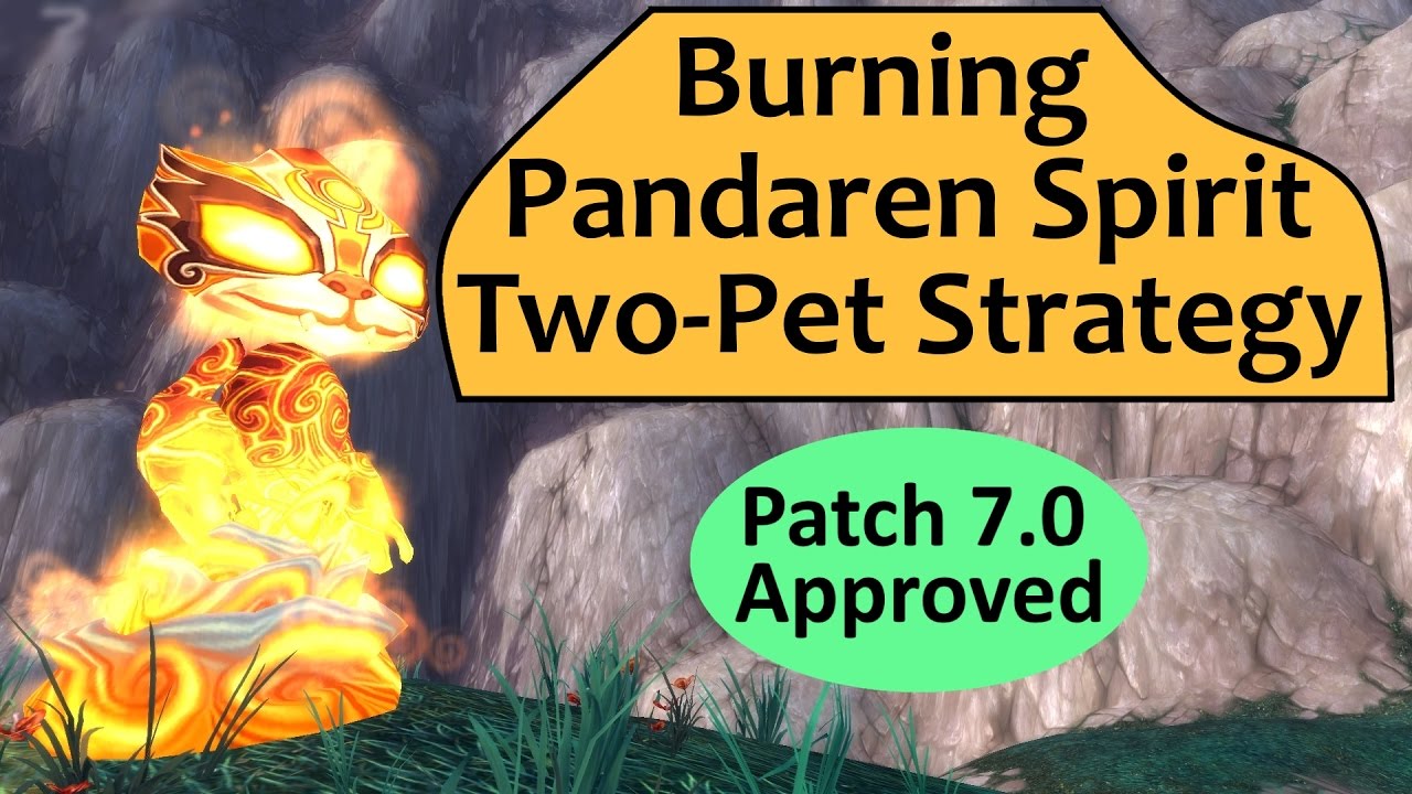 Burning Pandaren Spirit 2 Pet Strategy - Legion 7.0 Update