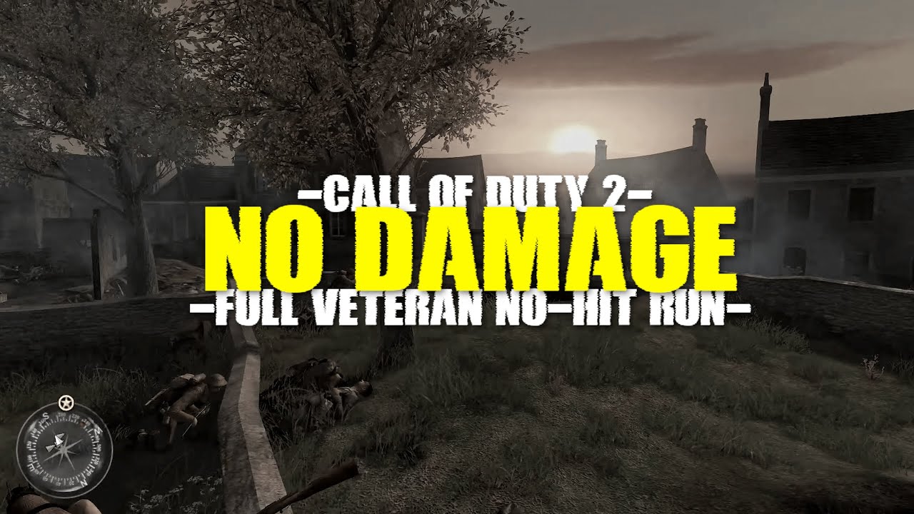 Call of Duty 2: Full Veteran No Damage Playthrough (No Commentary)