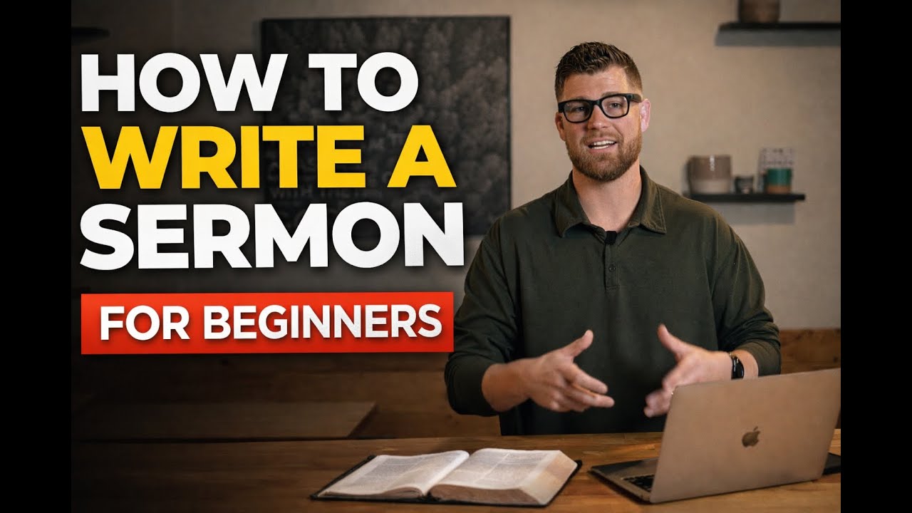 How to Write a Sermon in 5 Steps: For Beginners