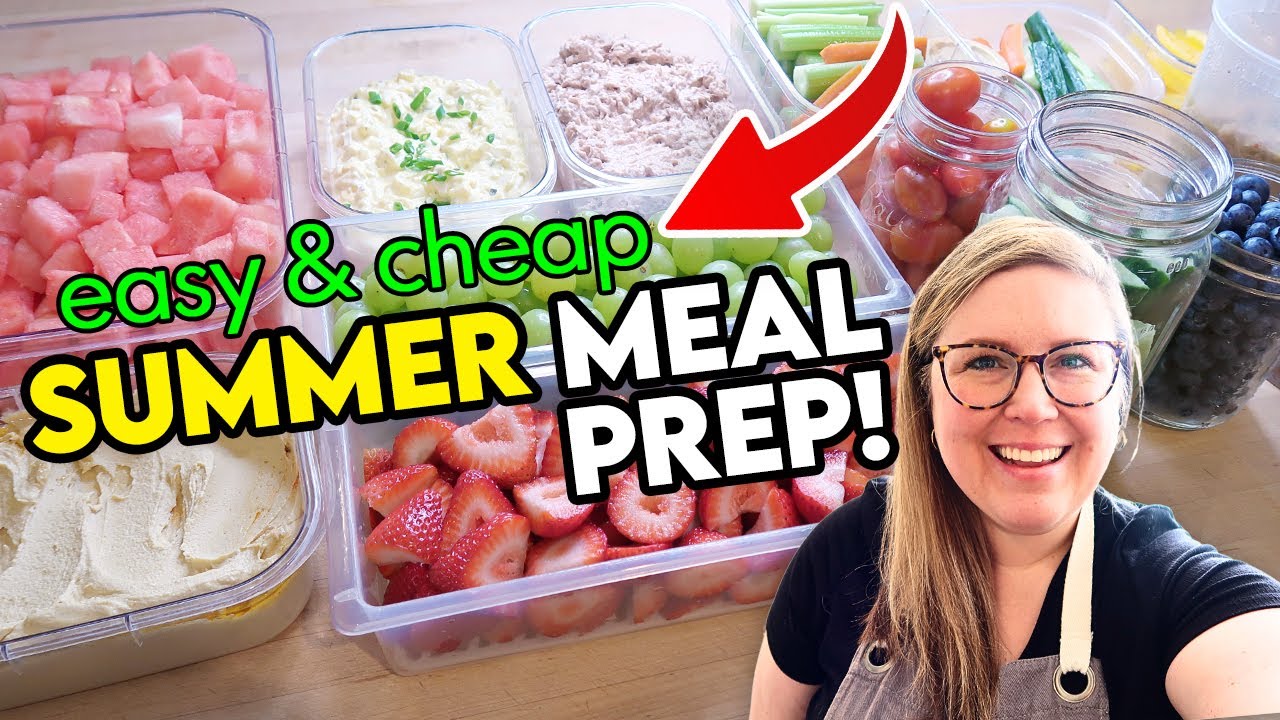 🔥Summer Meal Prep WITHOUT⛔Heating up the Kitchen!