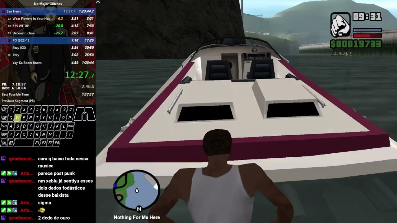 GTA San Andreas Speedrun-SF% No Major Glitches-1:18:45