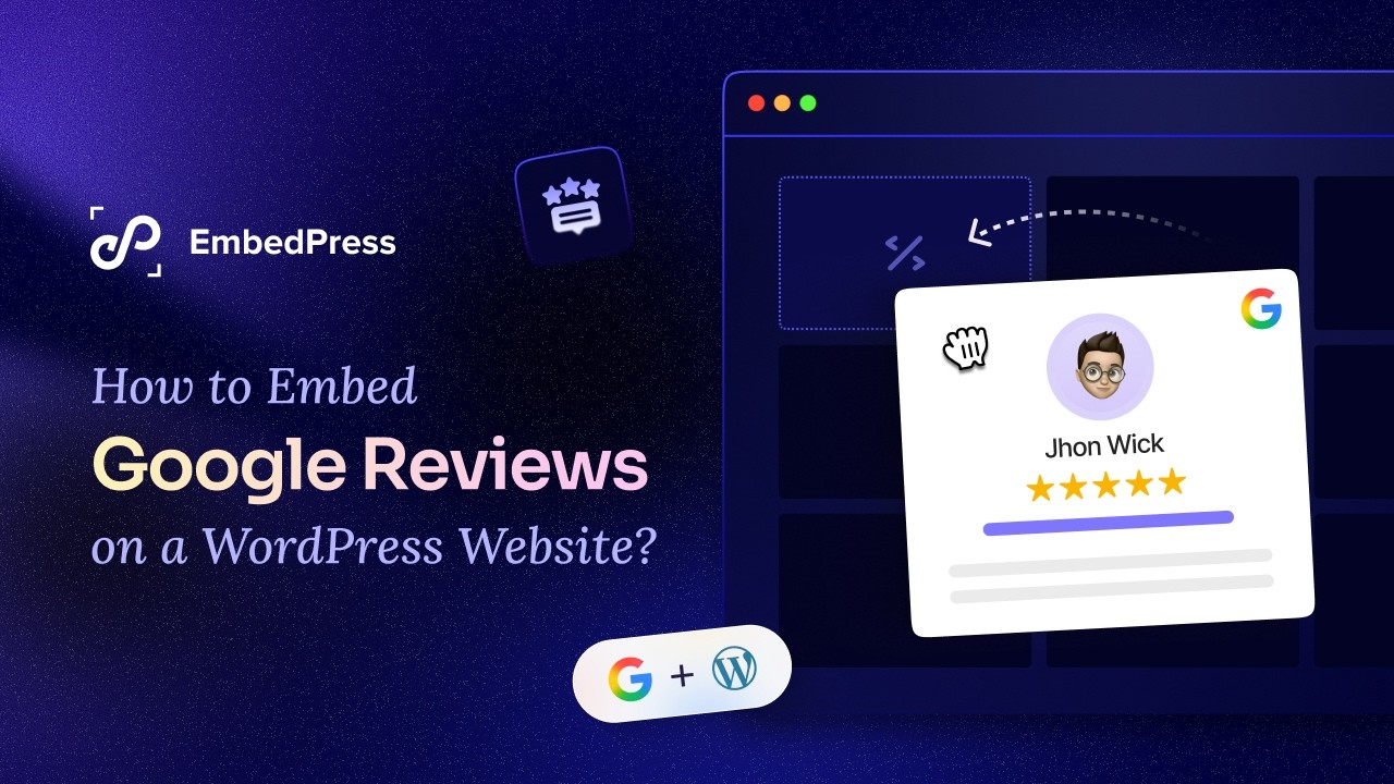 Как добавить отзывы Google на сайт WordPress?