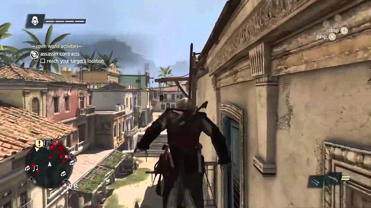 Assassin's Creed IV - Gameplay de Combate Furtivo [Legendado]