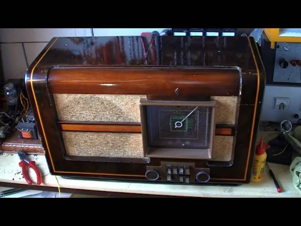 Siera buizenradio restauratie