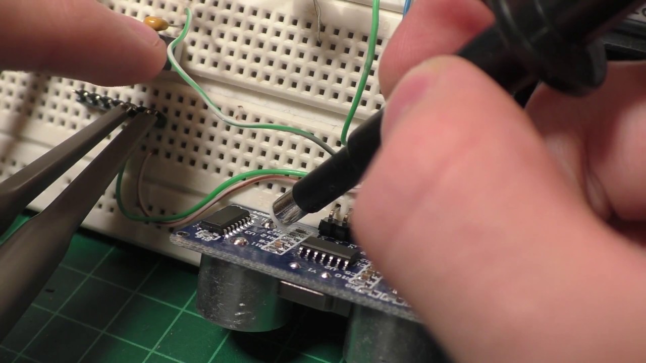 PEV 00h - The HC-SR04 ultrasound sensor and measurements