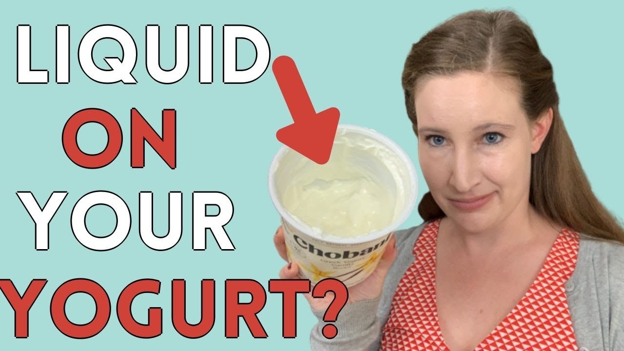 WHAT IS THE LIQUID ON TOP OF MY YOGURT? And why you should stir it back in
